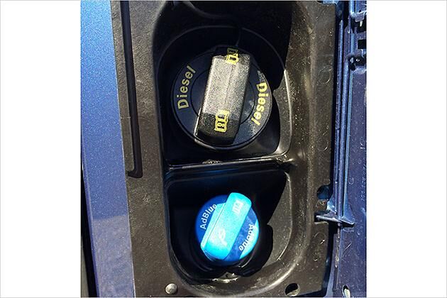 Damit der T6 die Euro-6-Norm erreicht, müssen die Abgase mit AdBlue nachbehandelt werden