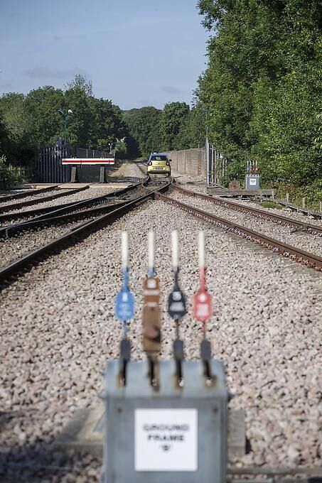 Klasse: Die Weichen werden noch manuell bedient