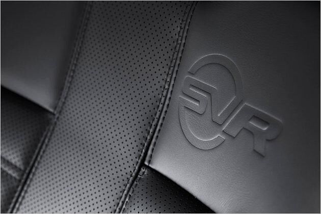 Die Sitze tragen das begehrte SVR-Logo