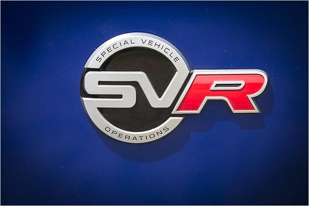 SVR: Das Logo von Jaguar Land Rovers "Special Vehicle Operations"