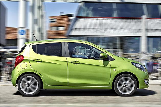 Im Gegensatz zum stets dreitürigen Adam gibt es den Karl ausschließlich als Fünftürer