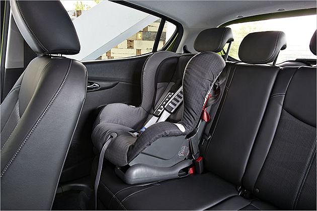 Da freut sich Mutti: Im Fond des Karl gibt es zwei Isofix-Befestigungen