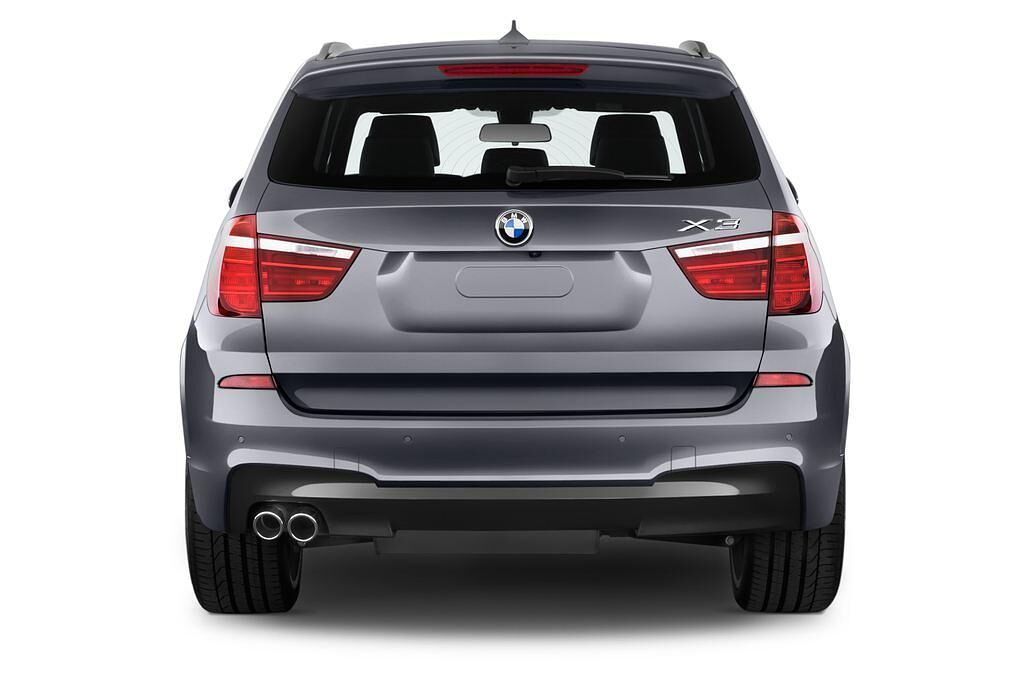BMW X3 (Baujahr 2016) - 5 Türen Heckansicht