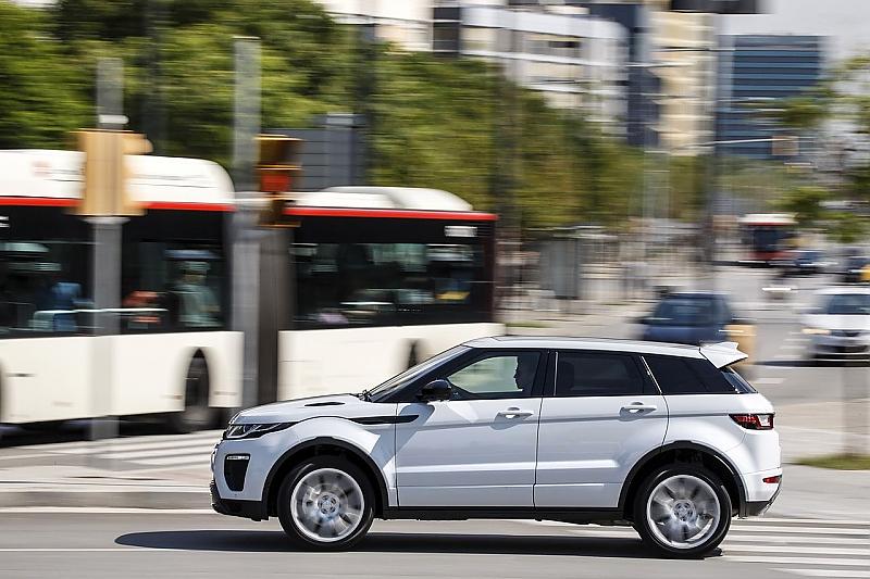 Der Range Rover Evoque ist 4,37 Meter lang