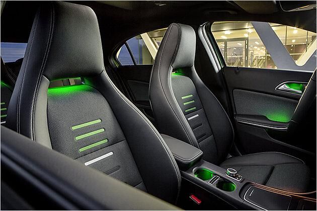 Auch innen kann man sich sehr grün ausleben