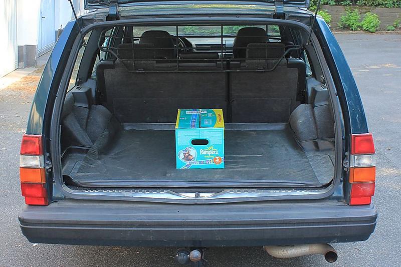 Bis zu 2.200 Liter Gepäck passen hier hinein.