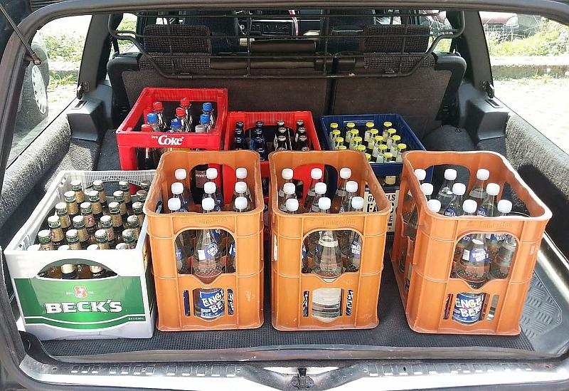 Eine Party steht an? Getränkekisten verstauen war nie einfacher.