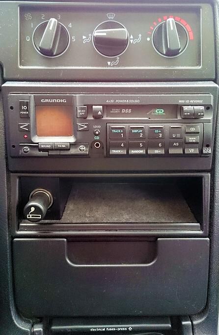 Übersichtlich und ohne Schnörkel geht es im Volvo zu.