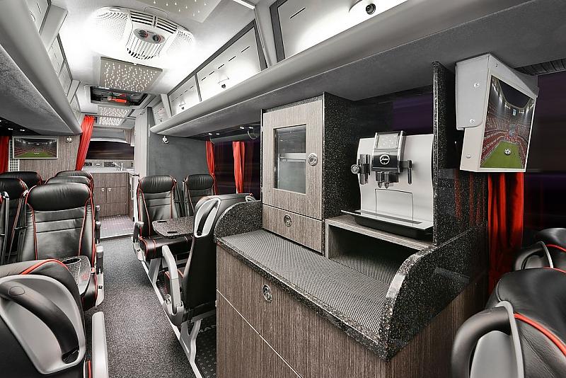 Eine Kaffeemaschine ist bei den Bundesligisten Standard