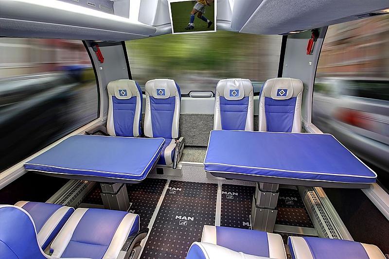 Die Sitzecken sind bei den Freunden des Kartenspiels sehr beliebt