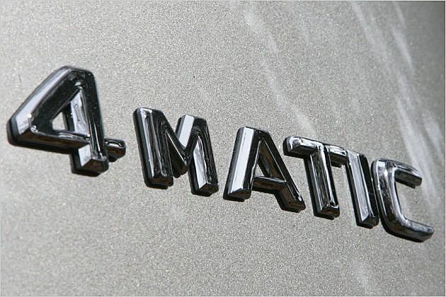 Jede R-Klasse ist mit dem Allradantrieb 4Matic bestückt