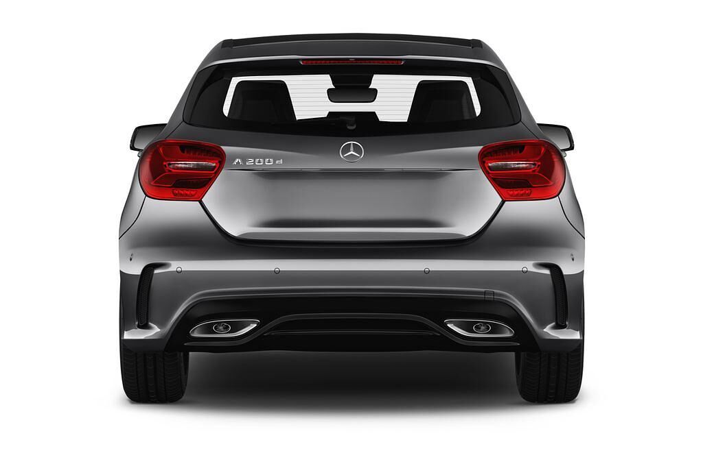 Mercedes A-Class (Baujahr 2017) AMG Line 5 Türen Heckansicht