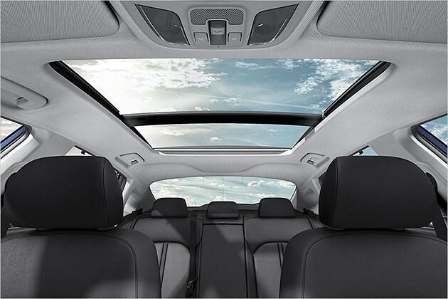 Das Panoramadach gibt es (wie viele Extras) nur für die Topversion