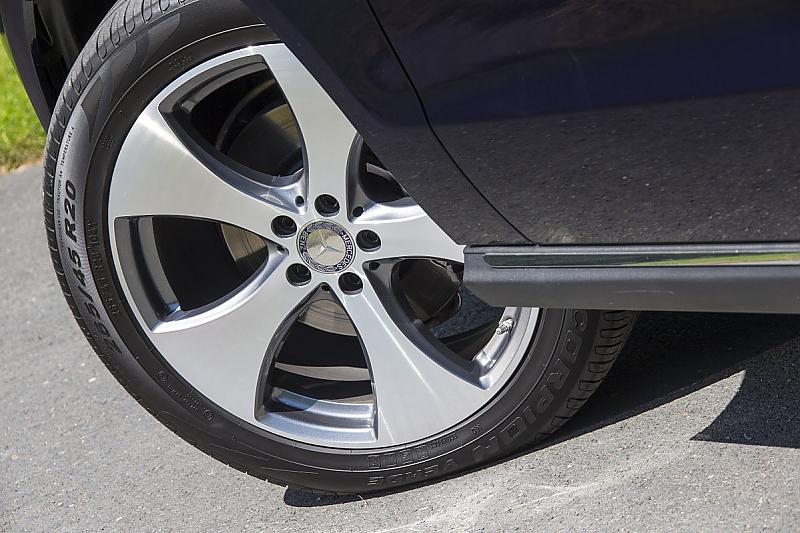 Mercedes GLE 400 4matic - serienmäßig gibt es nur 18-Zöller