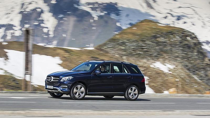 Mercedes GLE 400 4matic - serienmäßig mit Allradantrieb