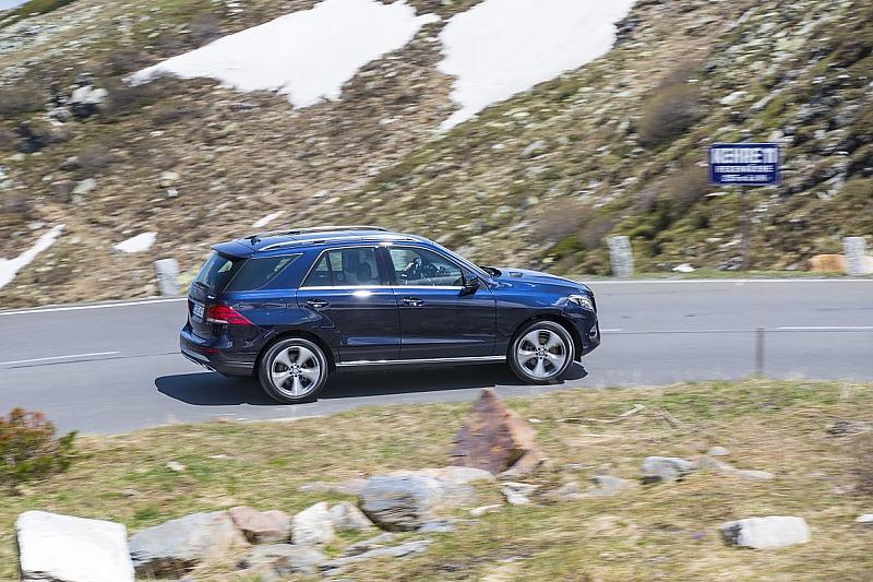 Mercedes GLE 400 4matic - wiegt fast 2,2 Tonnen