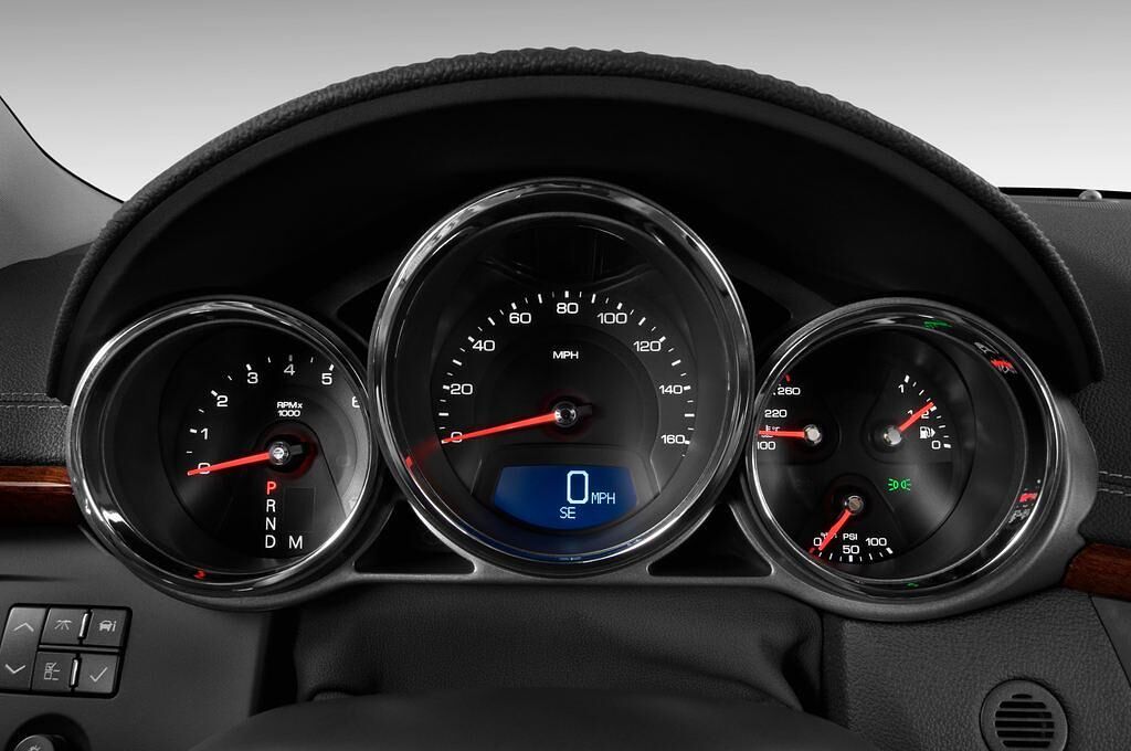Cadillac CTS (Baujahr 2011) Sport Luxury 5 Türen Tacho und Fahrerinstrumente