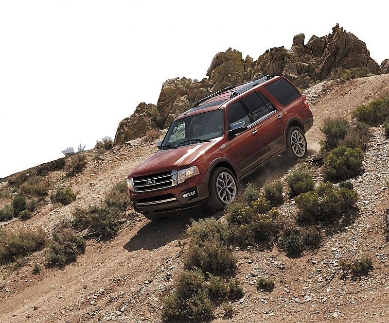 Der Ford Expedition ist 5,23 Meter lang,...