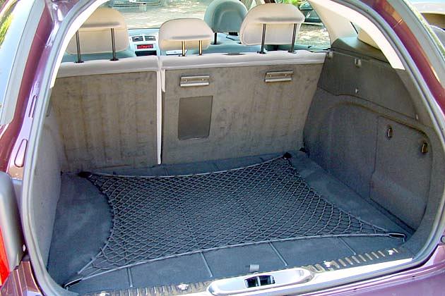 Der Kofferraum bietet im Normalzustand 448 Liter Stauvolumen