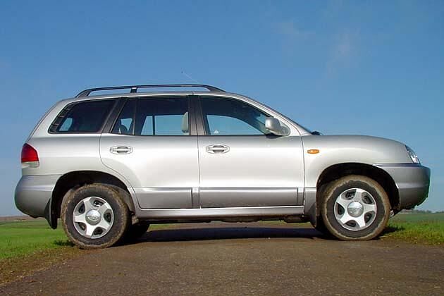 Die Dachreling ist Serie beim Santa Fe