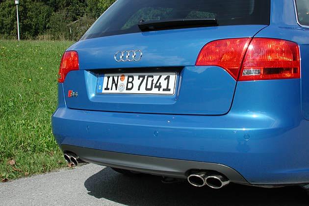 Gut versteckt: Die Sensoren der Einparkhilfe