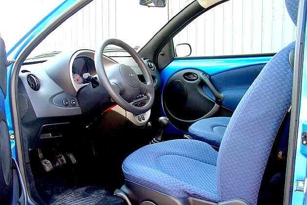 Innenraum: Auch hier finden sich viele runde Designelemente