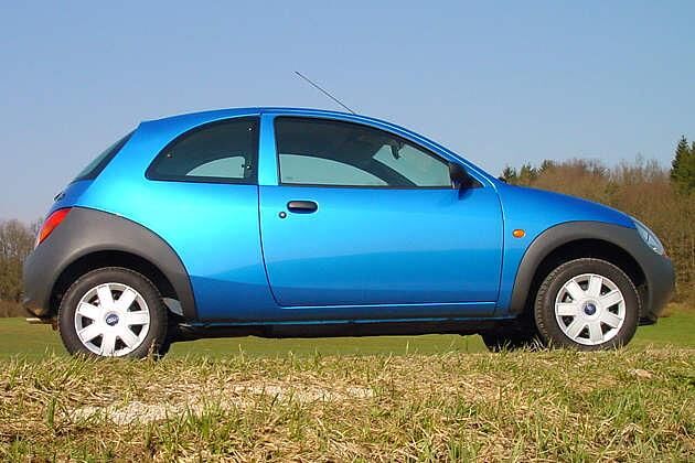 Den Ka gibt es ausschließlich als Dreitürer