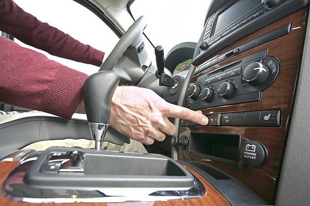 Bedienerfreundlich: Alle Schalter und Tasten sind dort, wo sie hingehören