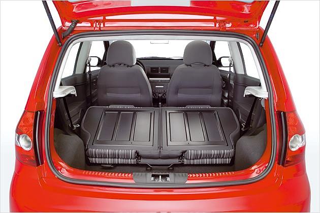 Bietet ordentlich Platz: Wird die hintere Sitzbank nach vorne gewickelt, passen 1.016 Liter in den Kofferraum