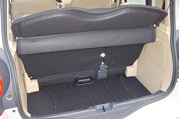 198 Liter: Kofferraum bei ganz nach hinten geschobener Rückbank