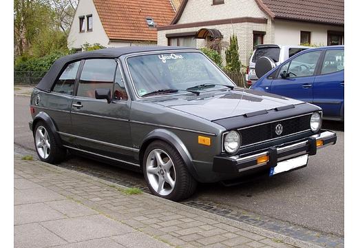 VW Golf Cabrio (1979–1993)