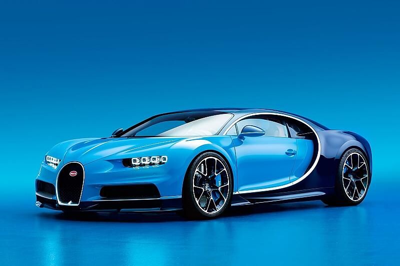 Der Bugatti Chiron wiegt trotz Leichtbau-Maßnahmen rund zwei Tonnen