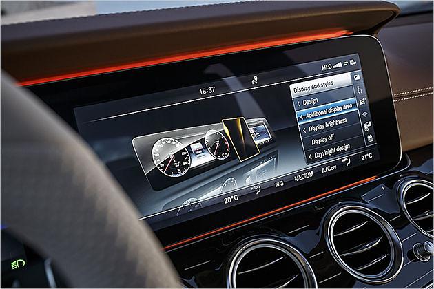 Die Display-Inhalte sind konfigurierbar
