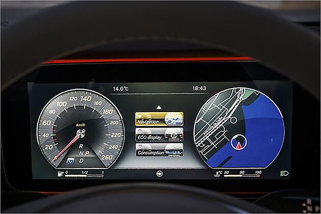 Tacho und Navi-Karte? Kein Problem