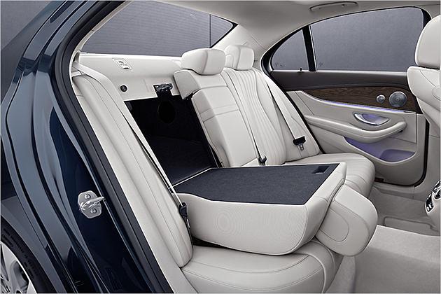 Die Rücksitzlehnen lassen sich nur optional umklappen