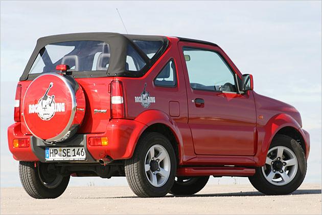 Die Sticker gibt es ebenfalls auf den hinteren Kotflügeln