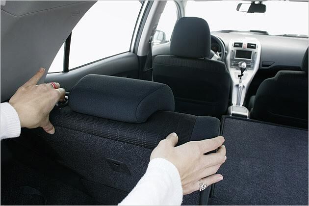 Die Rückbank kann man im Verhältnis 60 zu 40 umlegen