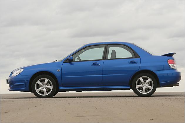 Die markante WRX-Optik fällt auf