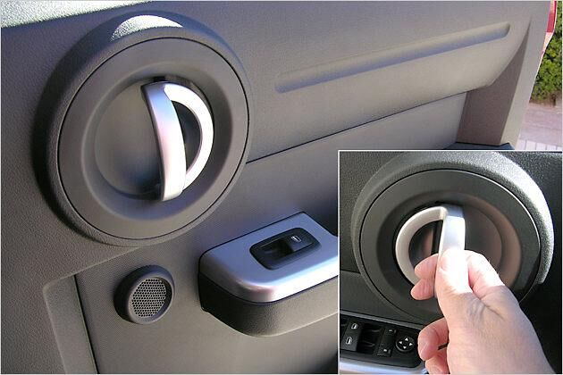 Mal was Neues: Die Türöffner in doppelter Halbkreisform