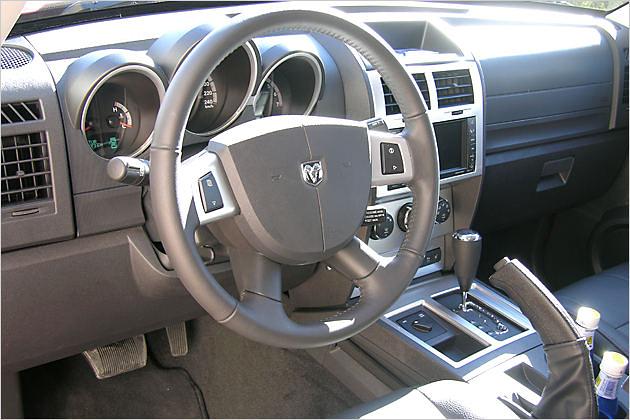 Plastik ist Trumpf: Die Kabine des Nitro