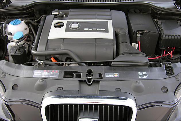 Der Motor des Seat ist der stärkste im Testfeld