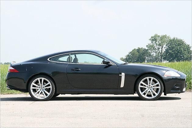 Mit 416 PS unterwegs: Das Jaguar XKR Coupé
