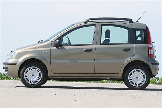 Mit 3,54 Metern passt der Panda auch in kleine Parklücken