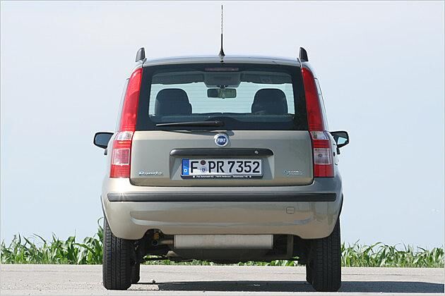 Der Panda ist schmal und hoch  kein Auto für kurvige Landstraßen