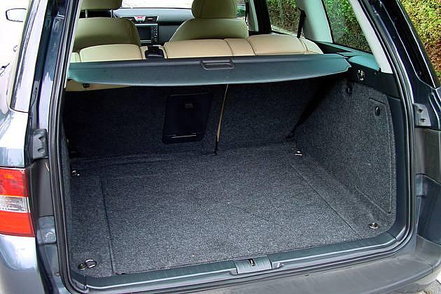 Klassentypisch: Rund 500 Liter Gepäckvolumen in Normalkonfiguration