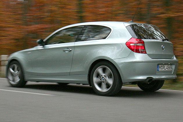 Der rasende Turnschuh: An der Karosserieform des 1er-BMW scheiden sich die Geschmäcker