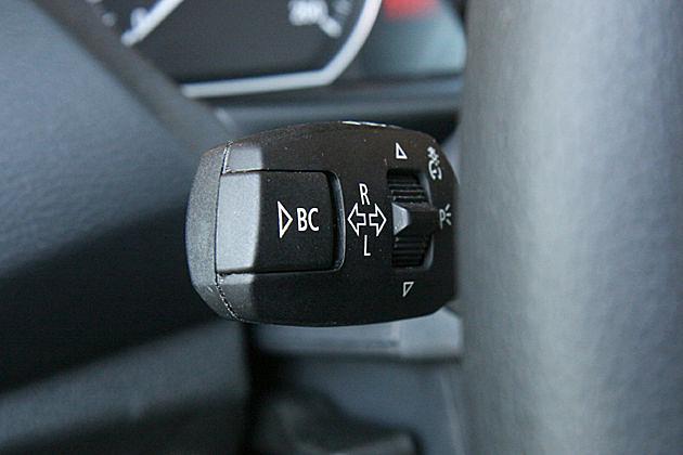 Der Blinkerhebel rastet nicht ein  für BMW-Neulinge ziemlich nervig