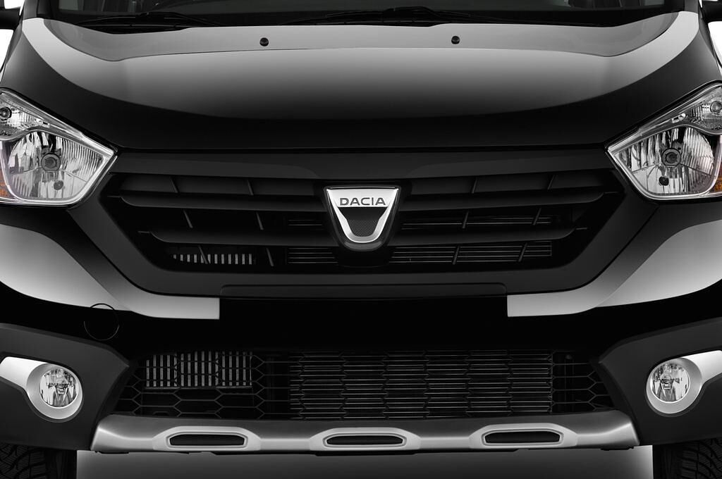 Dacia Dokker (Baujahr 2015) Stepway 5 Türen Kühlergrill und Scheinwerfer