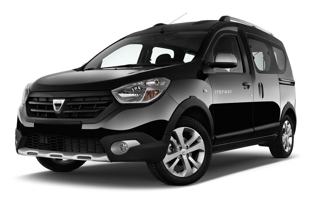 Dacia Dokker (Baujahr 2015) Stepway 5 Türen seitlich vorne mit Felge