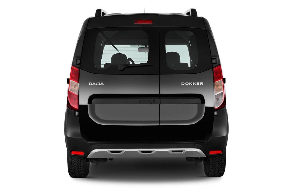 Dacia Dokker (Baujahr 2015) Stepway 5 Türen Heckansicht